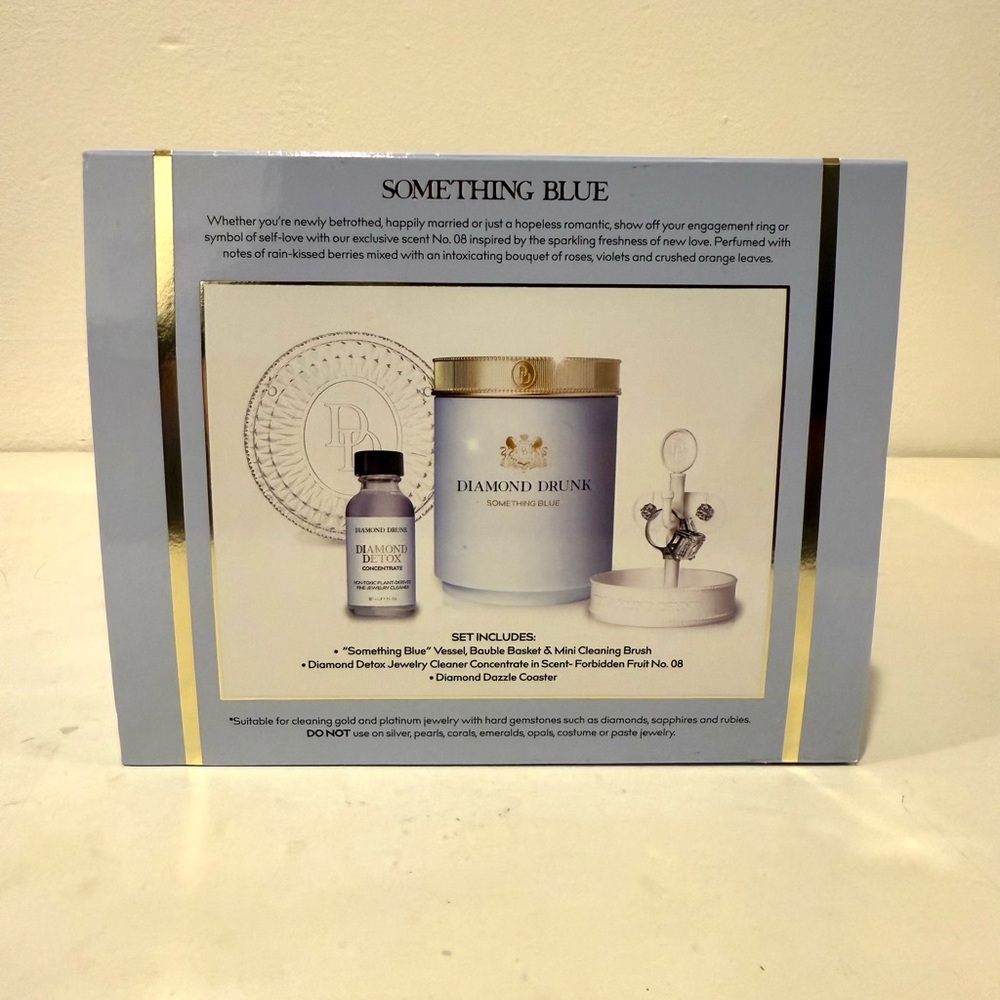 Diamond Drunk – Something Blue Jewelry Cleaning Ritual (Bridal Blue)